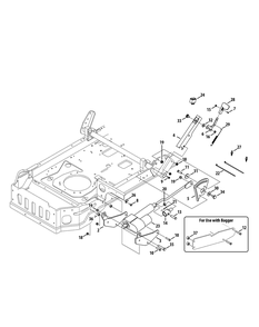 General Assembly Version 1 Diagram and Parts List for 19A70045 100 Cub Cadet Lawn Tractor